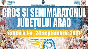 Crosul şi semimaratonul judeţului Arad ~ 2011