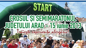 Crosul şi semimaratonul judeţului Arad ~ 2013