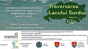 Traversarea lacului Surduc ~ 2014